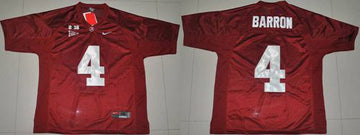 Mark Barron Alabama Crimson Tide red jersey