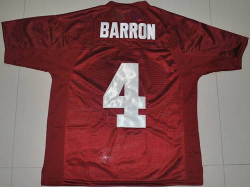 Mark Barron Alabama Crimson Tide red jersey