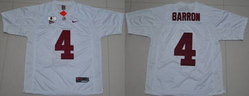 Mark Barron Alabama Crimson Tide white jersey
