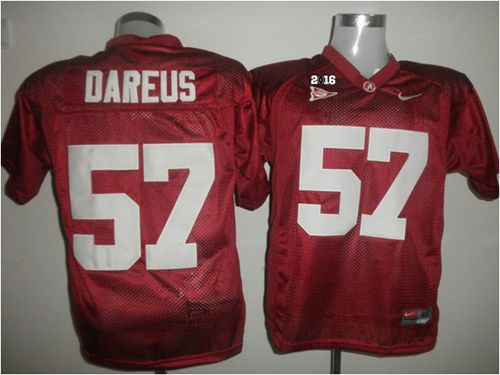 Marcell Dareus Alabama Crimson Tide red jersey