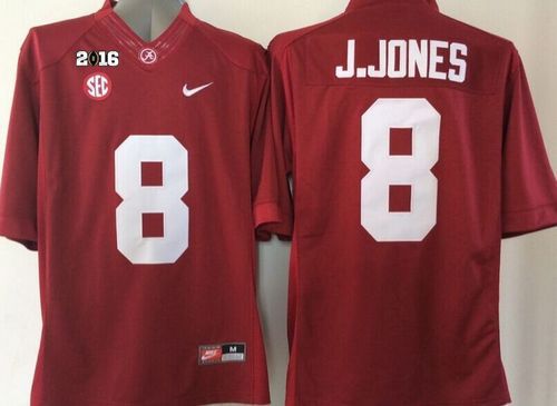 Julio Jones Alabama Crimson Tide red jersey