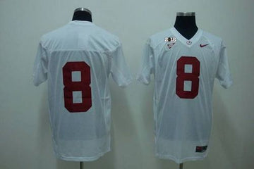 Julio Jones Alabama Crimson Tide white jersey