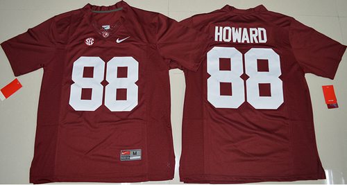 O J Howard Alabama Crimson Tide red jersey