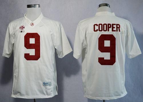 Amari Cooper Alabama Crimson Tide white jersey