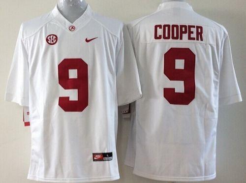 Amari Cooper Alabama Crimson Tide white jersey