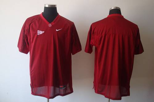 Custom Alabama Crimson Tide red jersey