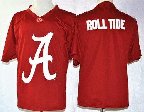 Roll Tide Alabama Crimson Tide red Fashion jersey