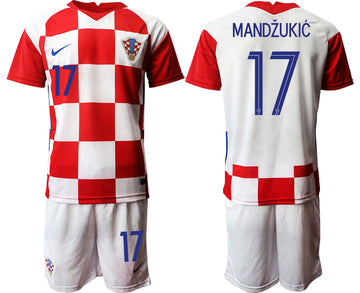 Mandzukic Croatia National Team Home jersey
