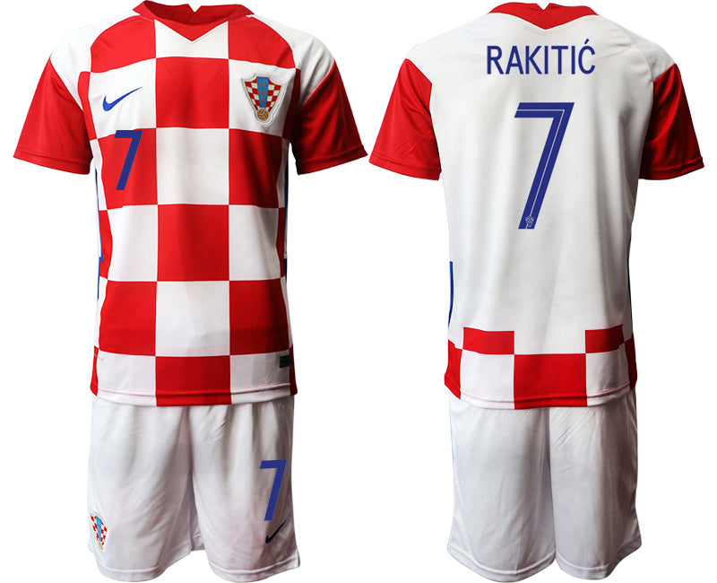 IRakitic Croatia National Team Home jersey