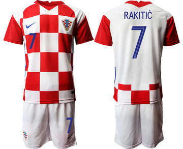 IRakitic Croatia National Team Home jersey