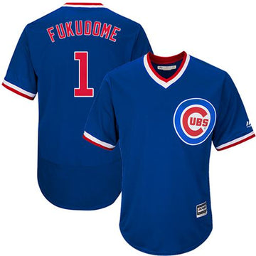 Kosuke Fukudome Chicago Cubs blue Authentic jersey
