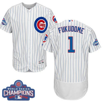 Kosuke Fukudome Chicago Cubs white Authentic jersey
