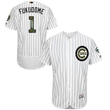 Kosuke Fukudome Chicago Cubs white Authentic jersey