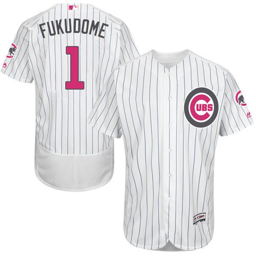 Kosuke Fukudome Chicago Cubs white Authentic jersey