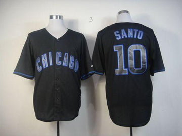 Ron Santo Chicago Cubs black Fashion jersey