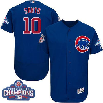 Ron Santo Chicago Cubs blue Authentic jersey
