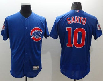 Ron Santo Chicago Cubs blue Authentic jersey