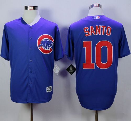 Ron Santo Chicago Cubs blue jersey