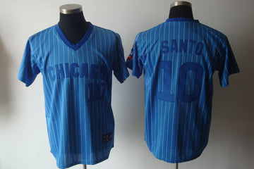Ron Santo Chicago Cubs blue Throwback jersey