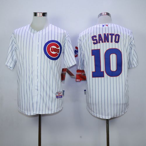 Ron Santo Chicago Cubs white jersey