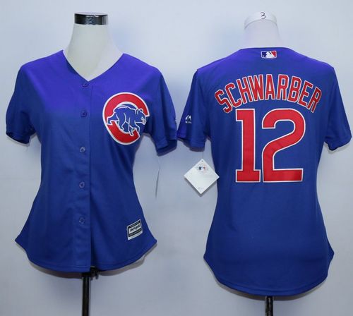 Kyle Schwarber Chicago Cubs blue Alternate jersey