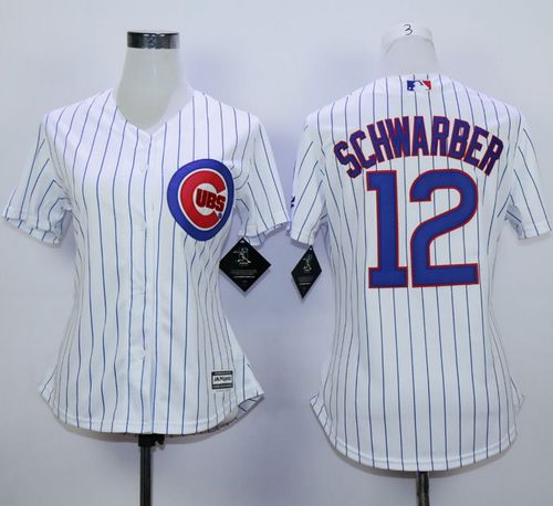 Kyle Schwarber Chicago Cubs white Home jersey