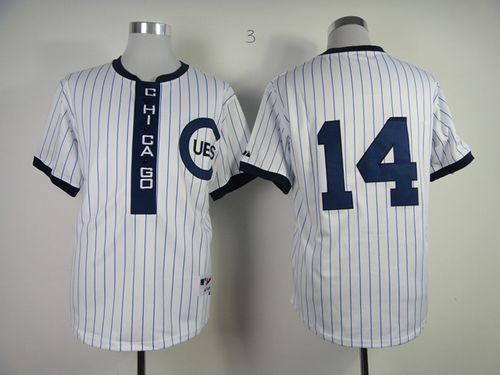 Ernie Banks Chicago Cubs white jersey