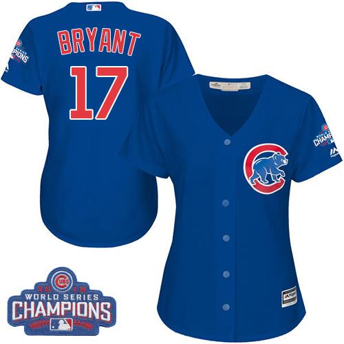 Kris Bryant Chicago Cubs blue Alternate jersey