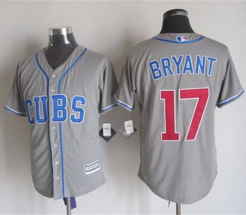 Kris Bryant Chicago Cubs grey Alternate jersey