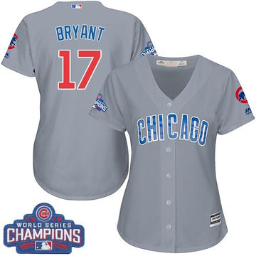 Kris Bryant Chicago Cubs grey Road jersey