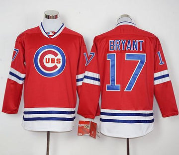 Kris Bryant Chicago Cubs red jersey