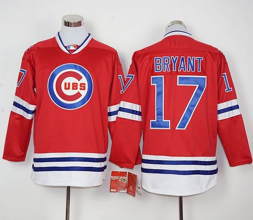 Kris Bryant Chicago Cubs red jersey