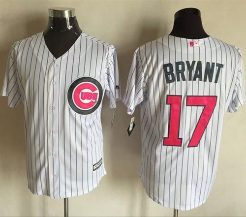 Kris Bryant Chicago Cubs white jersey