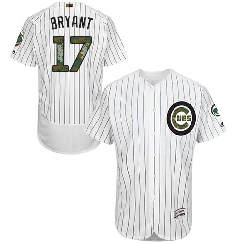 Kris Bryant Chicago Cubs white Authentic jersey