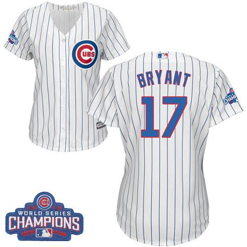 Kris Bryant Chicago Cubs white Home jersey
