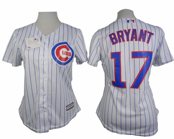 Kris Bryant Chicago Cubs white Fashion jersey