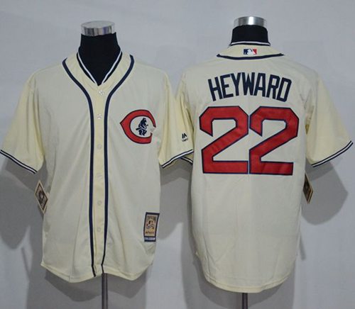 Jason Heyward Chicago Cubs cream jersey
