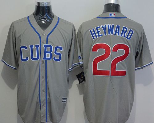 Jason Heyward Chicago Cubs grey Alternate jersey