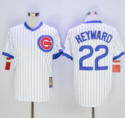 Jason Heyward Chicago Cubs white Cooperstown jersey
