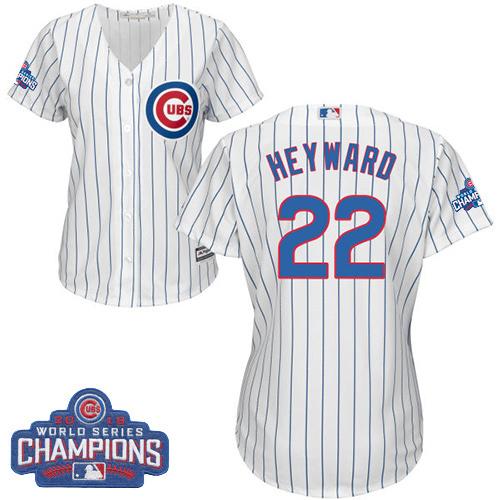 Jason Heyward Chicago Cubs white Home jersey