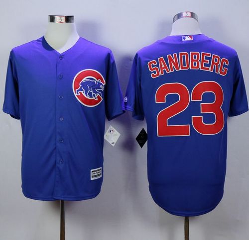 Ryne Sandberg Chicago Cubs blue jersey