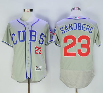 Ryne Sandberg Chicago Cubs grey Alternate jersey