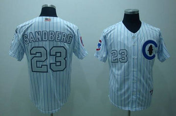 Ryne Sandberg Chicago Cubs white jersey