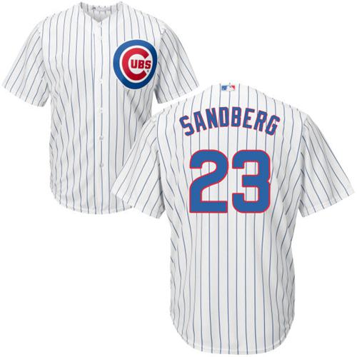 Ryne Sandberg Chicago Cubs white Home jersey