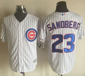 Ryne Sandberg Chicago Cubs white jersey
