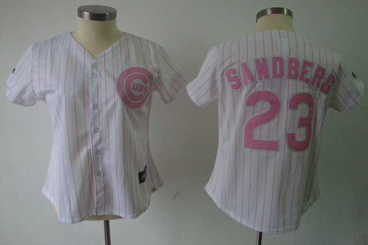 Ryne Sandberg Chicago Cubs white Fashion jersey