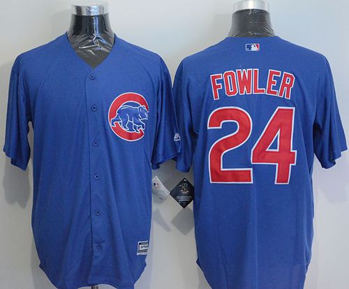 Dexter Fowler Chicago Cubs blue jersey