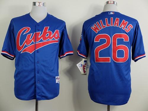 Billy Williams Chicago Cubs blue jersey