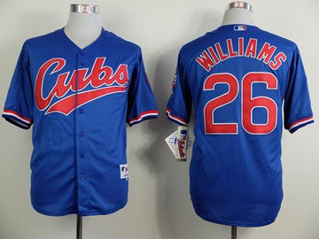 Billy Williams Chicago Cubs blue jersey