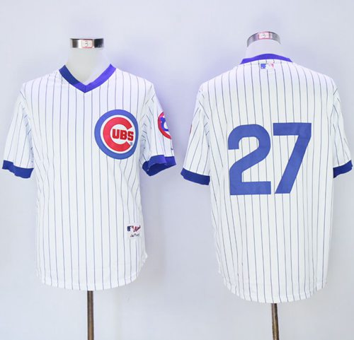 Addison Russell Chicago Cubs white jersey
